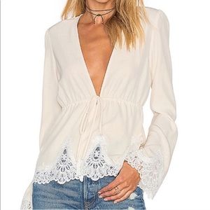 Stone Cold Fox, Pearl Blouse (0, XS)